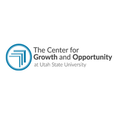 Logo for Center for Growth & Opportunity, Utah State
